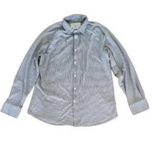 Mizzen + Main Spinnaker Gingham Non Iron Button Down Shirt, Size XL Trim Fit